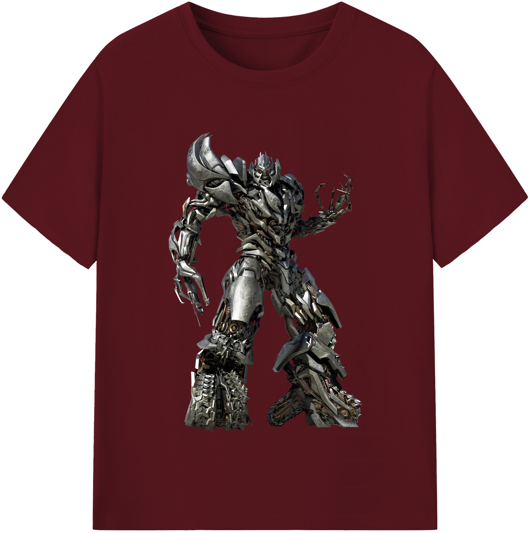 （画像用） Transformers トランスフォーマー 綿100％半袖Tシャツ（フロントプリント）